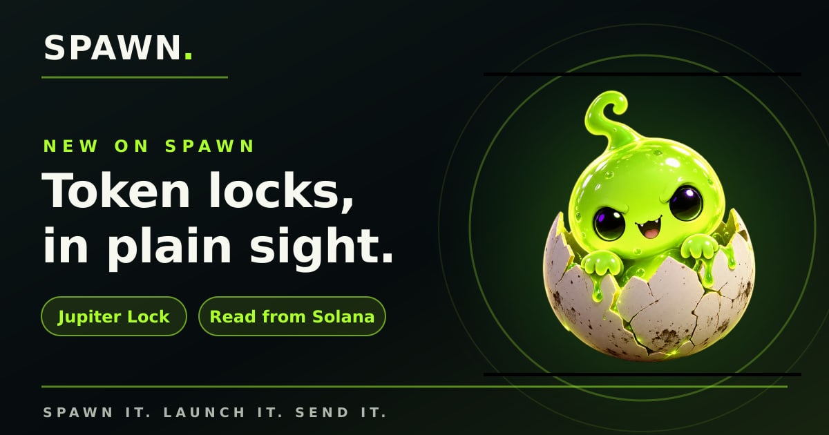 Locked tokens now show on every token page.